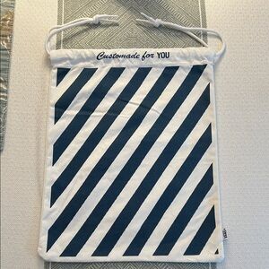 Vans Striped Canvas Drawstring Bag